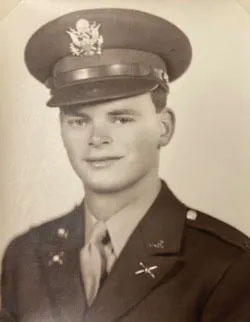 Jim served in the Army during World War II